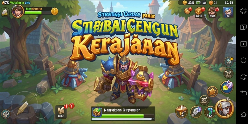 Screenshot utama 8ZK menampilkan gameplay mendebarkan di dunia SLG.