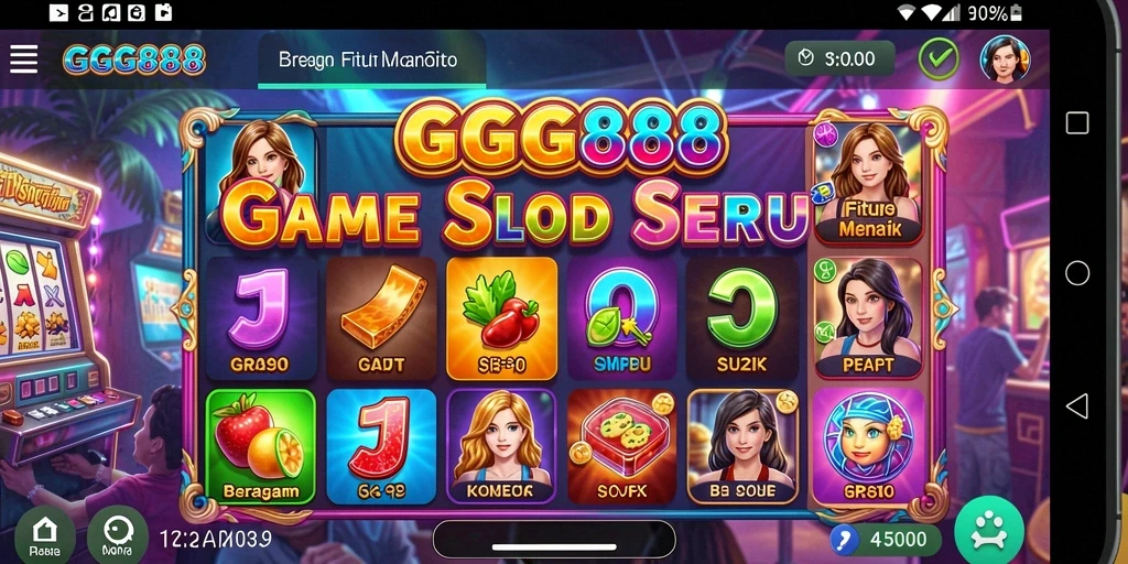 Screenshot gameplay GGG888 menampilkan keseruan bermain slot.