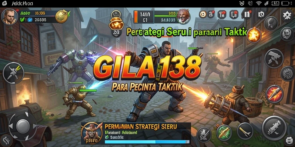 Screenshot GILA138 menampilkan gameplay strategi yang mendebarkan.