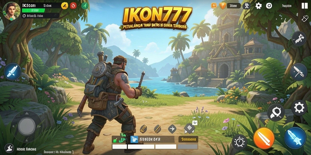 Tampilan gameplay menakjubkan dalam dunia Open World yang luas.