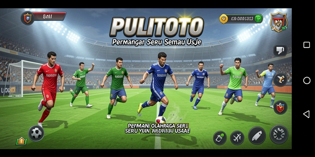 Tampilan menarik dari gameplay PULITOTO yang penuh aksi olahraga.