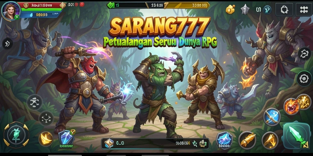 Tampilan mendebarkan dari gameplay SARANG777 yang penuh aksi.
