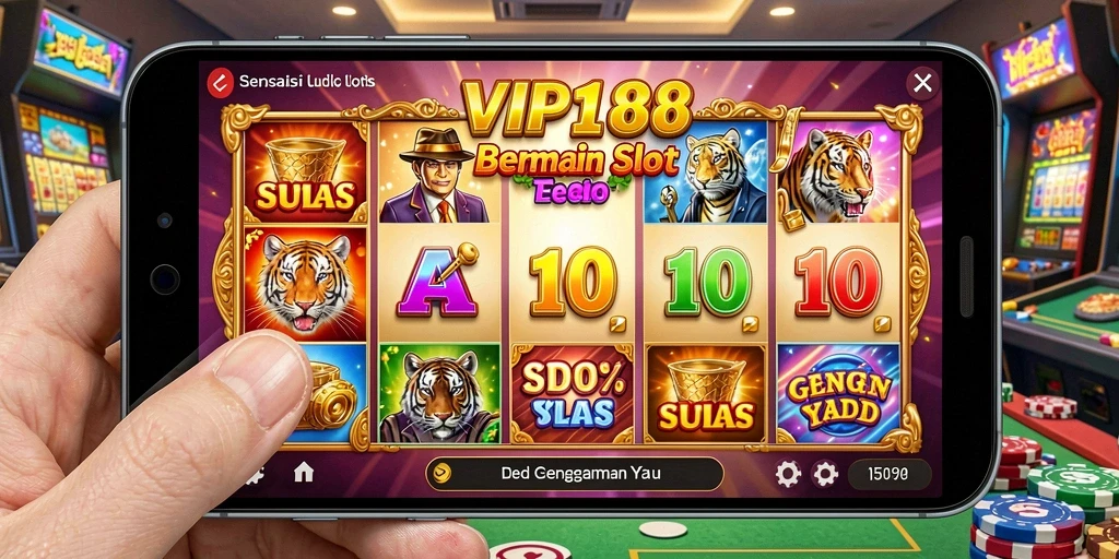 Tampilan gameplay Slot menarik dan penuh aksi dari VIP188.